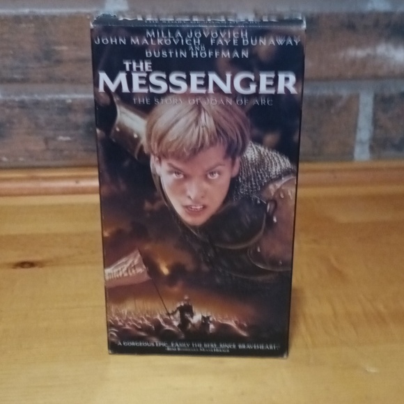 6/$15 The Messenger vhs Videotape. - Picture 7 of 7